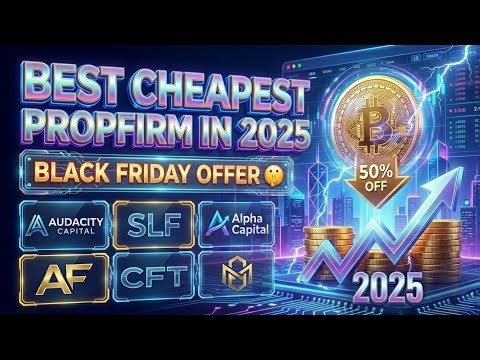 Black Friday Prop Firm OFFERS! (2025 Exclusive Discounts) #propfirm #blackfriday