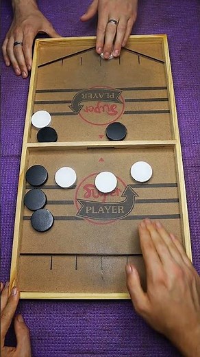 The one who shoots all the pucks first wins 😱 #shorts #viral #videoviral #carromboard