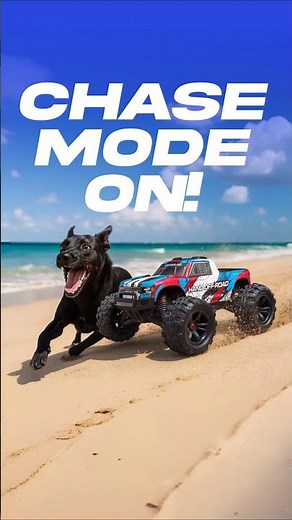 RC Car Funny Dog Chasing 🐶🔥 #shorts #ytshorts #rccar #funny #funnyvideo #mjxhypergo