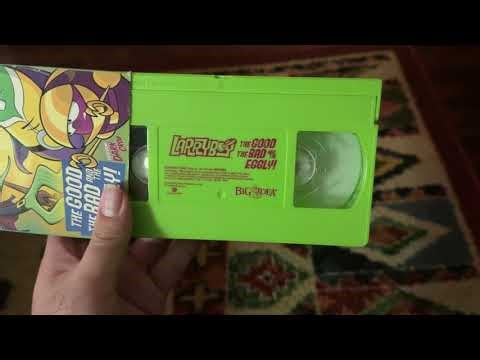 Larry Boy TCA: The Good The Bad And The Eggly! 2003 VHS