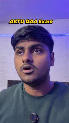 Multi Atoms on Instagram: "Daa Exam AKTU"