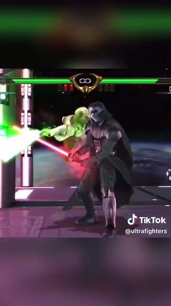 Yoda VS Darth Vader en Soul Calibur 4 #starwars #darthvader #yoda #lightsaber #soulcalibur #fightinggames #fightinggame #fightinggamescommunity #fightinggamecommunity #ultrafighters #gonzzoman