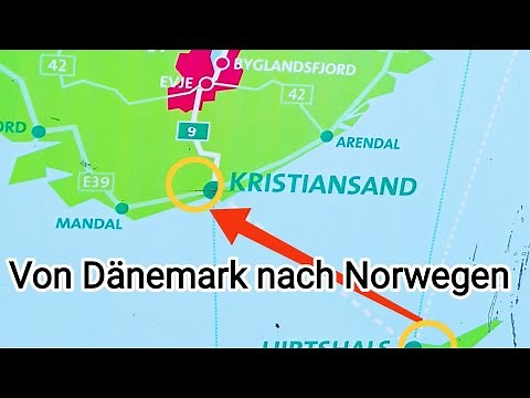 Color Line - Dänemark nach Norwegen - Fähre Überfahrt SUPER SPEED 1 - 2023