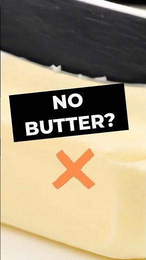 What to use when you have zero butter #bakinghacks #bakingtips #shorts