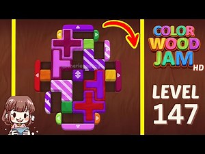 Color Wood Jam Level 147 Solution Walkthrough