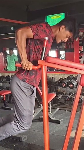 Parallel Dips Strength&Muscle BenefitsUpper-body strength Primarily work the triceps,chest #ytshorts