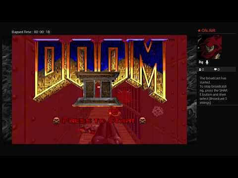 Classic Doom II PS4 Gameplay 1
