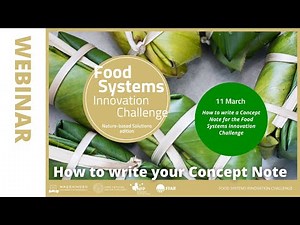 Webinar Concept Note Writing