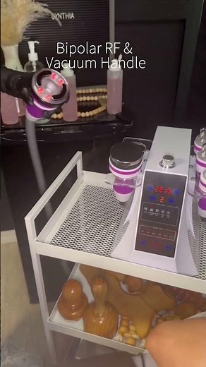 Spa-Grade Belly Sculpting Results | 40k Cavitation + RF Vacuum Handle in Action