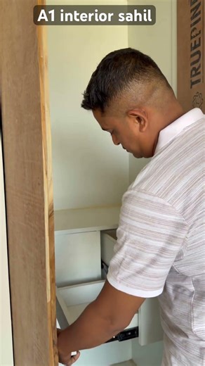 ￼ Hidden drawer in wardrobe #hidden #lockers #shorts #viral ￼