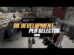 PED SELECTOR - FiveM script by DK Development