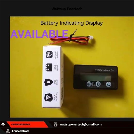 All Battery Indicating Display,Lead,Lithium ,lifePo4, percentage battery indicator battery #Display