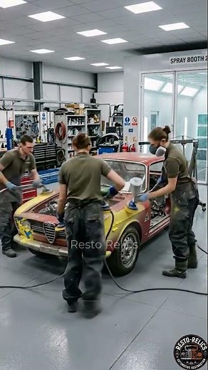 Stunning Alfa Romeo Giulia GT Veloce - Classic Italian Sport Coupe Restoration