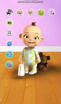 talking baby babsy app game