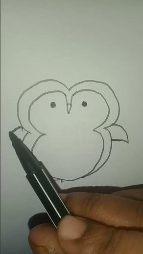 drawing a pangolin 🐧 easy drawing you can try at home 🏡#drawingideas #ytshorts #drawing #artand #yt