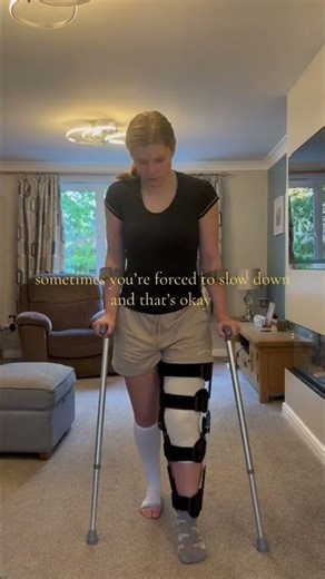 Resting isn’t failing, it’s just part of the process. #acl #aclsurgery #recovery #viral
