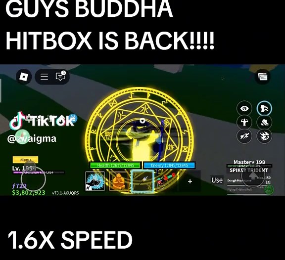 Blox Fruits: Buddha Hitbox Returns in Dragon Update