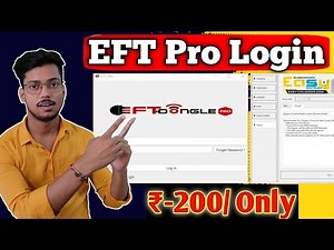 EFT PRO Login only ₹200 || eft dongle login || Eft pro ₹200 || EFT Pro Login For use