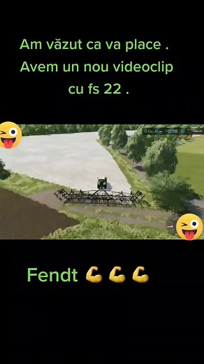 Farming Simulator 22: Plowing with a Fendt Tractor