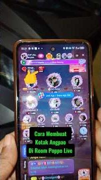 How to Make Angpao in the Poppo Live Room