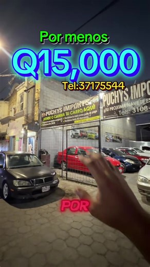 Por menos de Q15,000 quetzales se pueden llevar estos carritos. Ubicados en xela, exactamente atrás del xelapan del tecun uman #quetzaltenango #xela #carrobarato #carrosxela