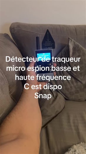 Détecteur de traqueur micro espion - GPS et GSM Tracker