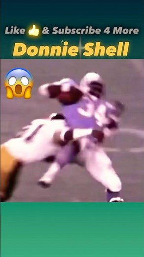 Donnie Shell Hard Hitting NFL Football Highlights #nflplayer #nfl #nflhighlights