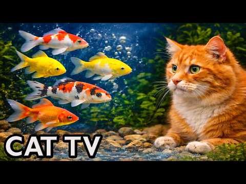 🔴 LIVE Cat TV Fish Tank 🐟 | Fish for Cats to Watch (4K HDR, Aquarium No Music)