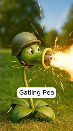 Peashooter's evolution 3D (PvZ animation) 🌱 #PvZ #shorts #plantsvszombies #pvzfusion #pvz2 #shorts