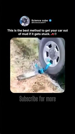 Best Method to Get a Car Out of Mud 😳🚗