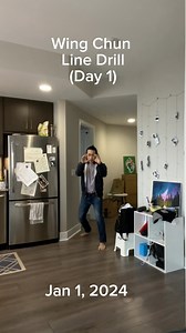 15K views · 240 reactions | Day 1 - Wing Chun Line Drill 1. Tan Da...