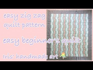 Easy zig zag quilt
