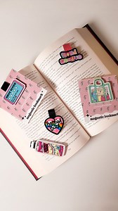 Make NEW magnetic bookmarks with me ✨️ All these cuties were secretly launched last night 🤭 They're available now!! 🛒🛒🛒 #magneticbookmarks #diybookmark #bookmarkshop #makingbookmarks #bookishgifts #bookmark #asmr #asmrcrafting #asmrsounds #smallbusiness #smallbiz | Honey She's Home