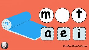 Identifying the Middle Sound - Listening and Reading Activity for Kids #LessonPresentation #middlesound #listeningactivity | Teacher Sheila's Corner