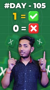 1.2K views | 1 = ✅, 0 = ❌ In Excel 樂 Learn Microsoft Excel while...