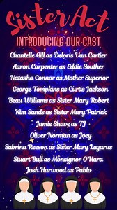 Introducing the cast of Sister Act and they are oh, so Fabulous, Baby! 💄🎤🪩⛪️ We can't wait to get started! Tickets are on sale now., come and see us between the 7th and 15th November. 💻Book online: https://www.blackfriarsartscentre.co.uk/Sister_Act_-_BOS_Musical_Theatre_Group 📱Book over the phone: 01205 363108 📍Book in person: Blackfriars Theatre, Boston *Reduced booking fee if booked via Box Office #amateurtheatre #sisteract #spreadthelove #fabulousbaby #raiseyourvoice #whatsonbostonlincs