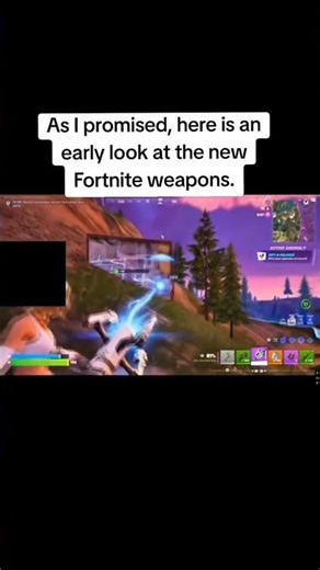 Fortnite: First look at new weapons