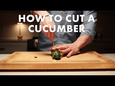 Cutting a Cucumber in 2024