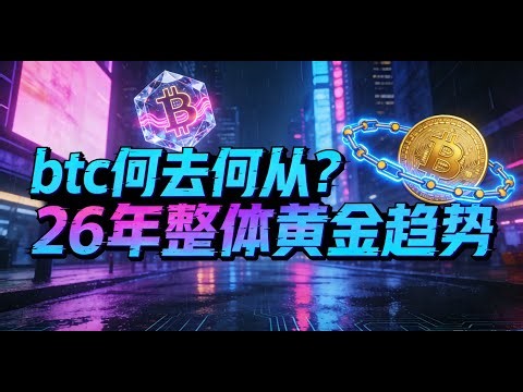 btc何去何从?26年整体黄金趋势