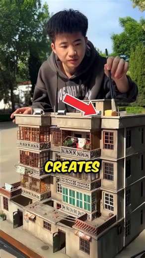 Insane Miniature Building Art🤯