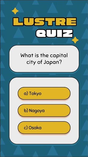 Do You Know Japan's Real Capital? #geography #quiz