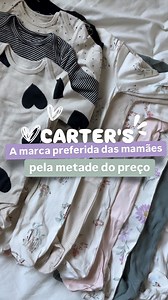 Clique em Saiba Mais e entre para o Grupo de promoções🤩🎊 Cadê as mamães que amam Carter's? Achei a loja perfeita que vende roupas padrão Carter's no precinho super acessível 🤩🤌🏼 Comenta "Quero" para receber o L1NK | Promo Bebê