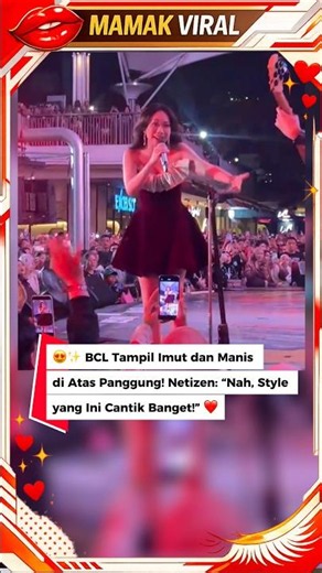 BCL Tampil Imut dan Manis di Atas Panggung, Netizen: Stylenya Cantik Banget #trending #beritaartis