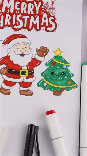 Christmas tree drawing easy step by step tutorial for beginners #draw #drawing #art #artist #sketch