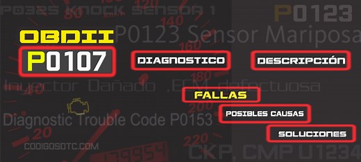 CÓDIGO P0107 (todas las marcas) | Síntomas y Soluciones