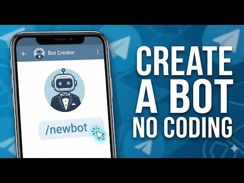 How to Create a Telegram Bot Using BotFather (Step-by-Step Tutorial) #telegrambot #automation