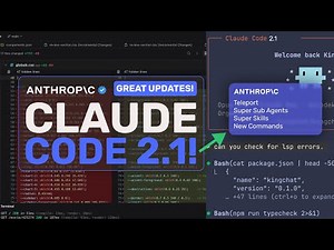 Claude Code 2.1 (New Upgrades): Are they copying OpenCode? Teleport, Sub Agents SUPER, Better Skills