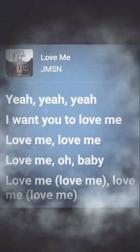 JMSN - LOVE ME #jmsn #loveme #lyrics
