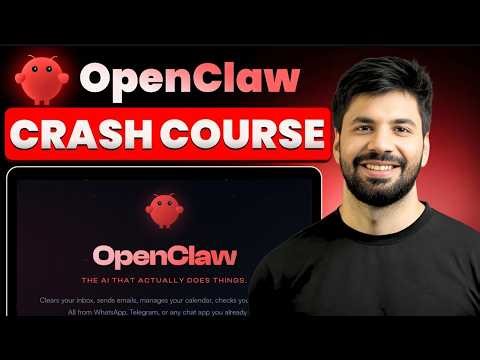 OpenClaw Crash Course: From Zero to a 24/7 Al Assistant (Clawdbot/Moltbot)