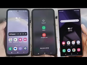 How to turn off Samsung S24 | How to reboot Samsung S24